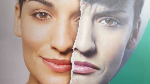 Что такое гипомания Два фрагмента разных фото лица